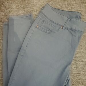 Maurices Sky Blue Jeggings Size XL
